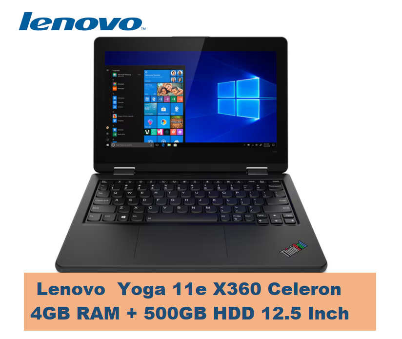 Touchscreen Refurbished Lenovo Thinkpad Yoga 11E X360 2 IN 1 Laptop Intel Celeron 4gb Ram 500gb HDD 11.6''inch Refurbished Laptop Computer Notebook