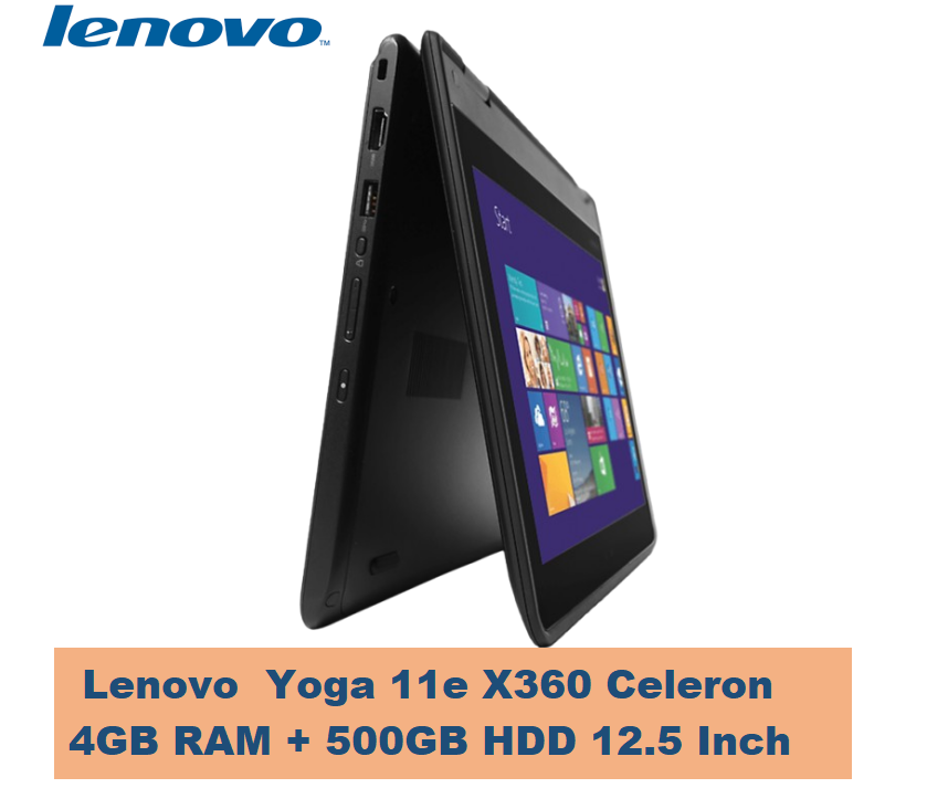 Touchscreen Refurbished Lenovo Thinkpad Yoga 11E X360 2 IN 1 Laptop Intel Celeron 4gb Ram 500gb HDD 11.6''inch Refurbished Laptop Computer Notebook