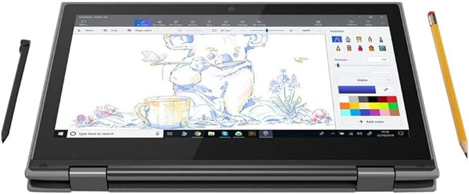 ( With Sylus Pen + 2cameras ) Touchscreen 2 IN 1 Laptop Refurbished Lenovo Thinkpad 300E X360 Intel Celeron 8GB Ram 128GB SSD 12.6''inch Refurbished Laptop Computer Notebook