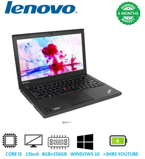 {i5+8gb+256gb} Touchscreen Refurbished Lenovo Thinkpad T450 Laptop intel Core i5 5th Gen 8GB Ram 256 SSD Rom 14''Screen HD Display Refurbished Laptop Computer Notebook / Computer
