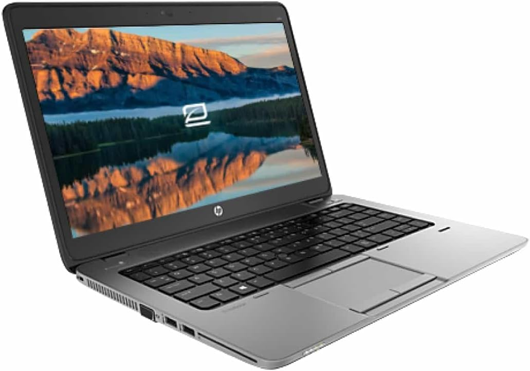 (Core i5+8GB+256GB+14")Refurbished Hp Elitebook 640 G2 Laptop Intel Core i5 6th Gen 8GB 256GB SSD Backlit Keyboard Bluetooth Webcam Intel Graphics 14"