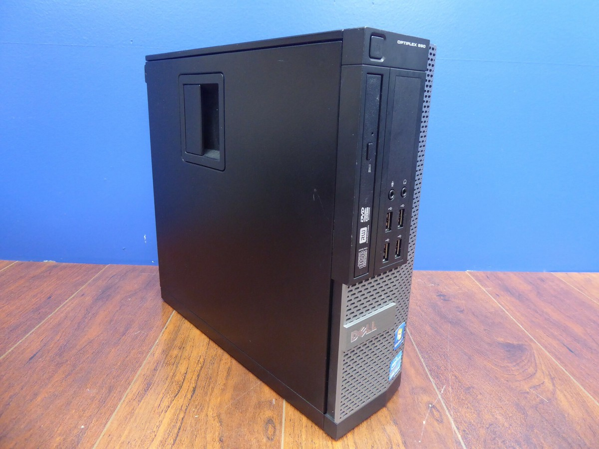 { Full set 23'' dell monitor + MOUSE & KEYBOARD } Refurbished Dell Optiplex 990 Intel Core i5 8GB RAM 500GB HDD Windows 10 Pro Desktop Tower