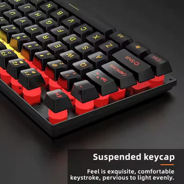 VICTORY (CT4-01) 4 in1 Luminous Gaming keyboard, Gaming mouse,Gaming Headphones and Mouse Pad set Combos Mechanical feel e-sports gaming mouse keyboard set Combo