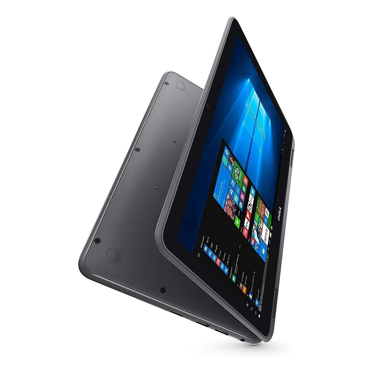 {Free mouse } Touchscreen 2 in 1 Laptop Refurbished Dell 3190 Intel pentium 4GB Ram 128GB SSD 11.6'' INCH Refurbished Laptop Computer Notebook with windows 10 and office installed