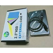 New 2.5inch HDD/SSD casing 2.0 USB cable casing HardDisk external casing compatible with 2.5inch (laptop Harddisk or SSD) sleek and portable case