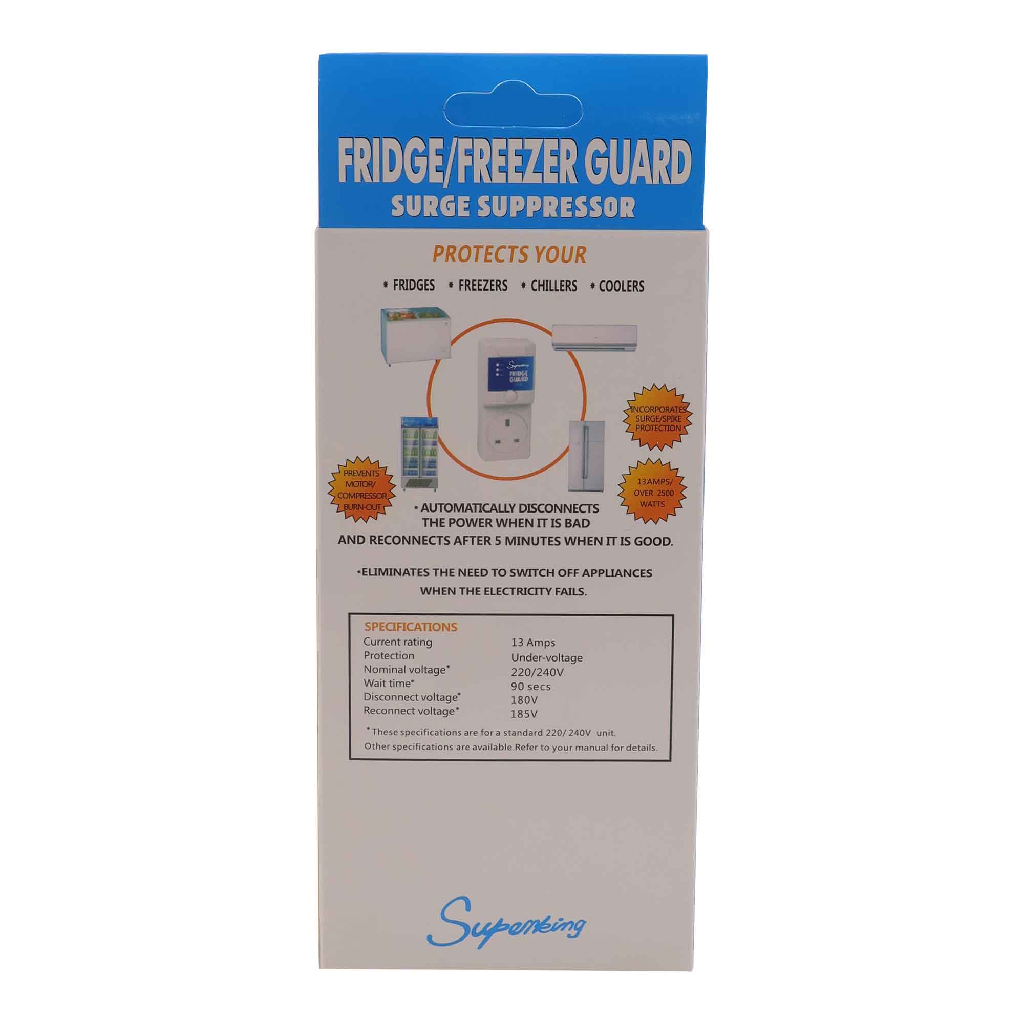 Superking Fridge Guard Low Voltage Stabilizer Surge Protector Voltage Protector for Home Appliances