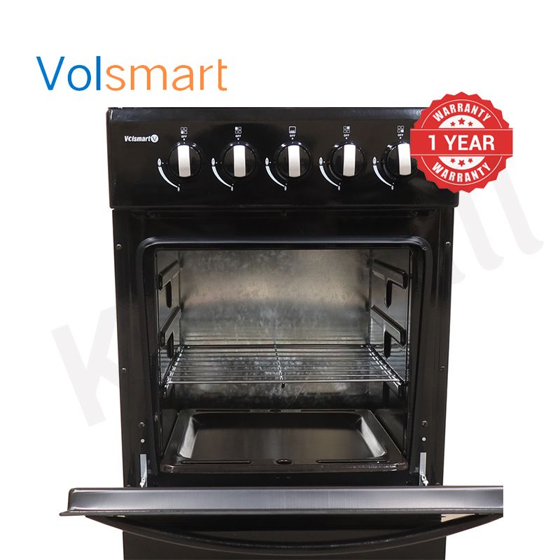 Volsmart 4 Burners VGS-680 Free Standing Gas Cooker Cooking Range with 80L Oven 4 Gas Cooker + Gas Oven