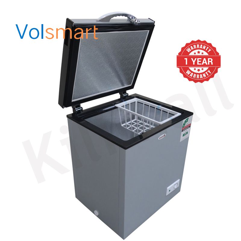 Volsmart 60L Vertical Chest Freezer VL-BD60 Single Flip Drain Freezer Energy-saving Freezer Fast Cooling Refrigerator