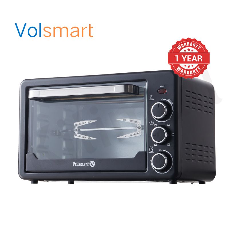 VOLSMART OVEN 20L Electric Rotisserie Oven VL-OV0200 Electric Oven Grill with Grill Pan Kitchen Appliances Small Appliances