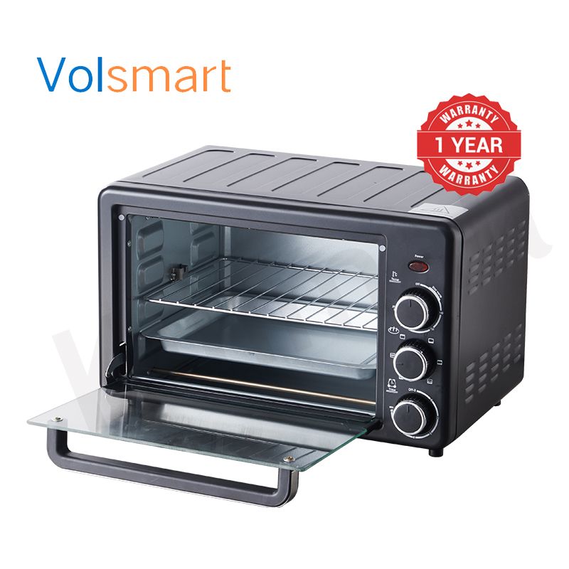 VOLSMART OVEN 20L Electric Rotisserie Oven VL-OV0200 Electric Oven Grill with Grill Pan Kitchen Appliances Small Appliances