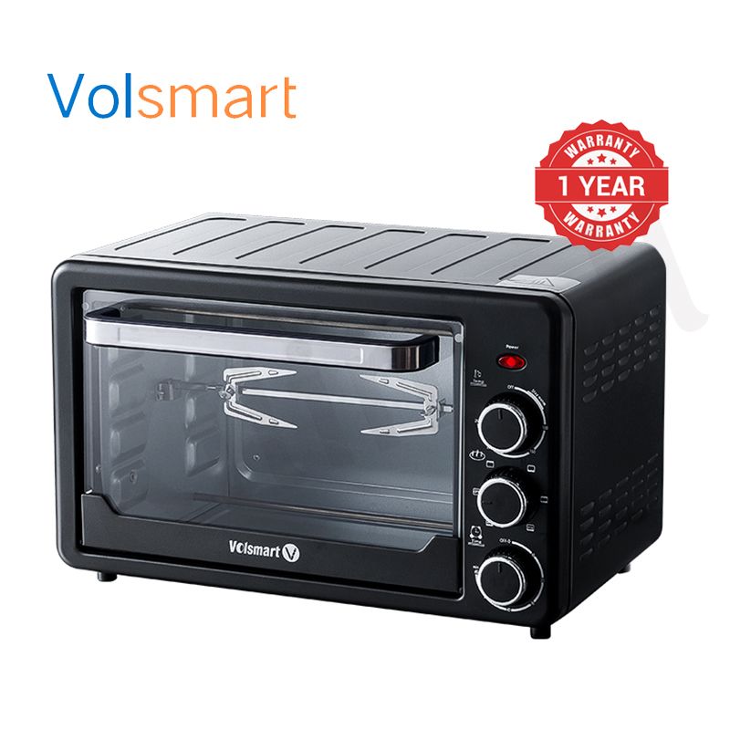 VOLSMART OVEN 20L Electric Rotisserie Oven VL-OV0200 Electric Oven Grill with Grill Pan Kitchen Appliances Small Appliances