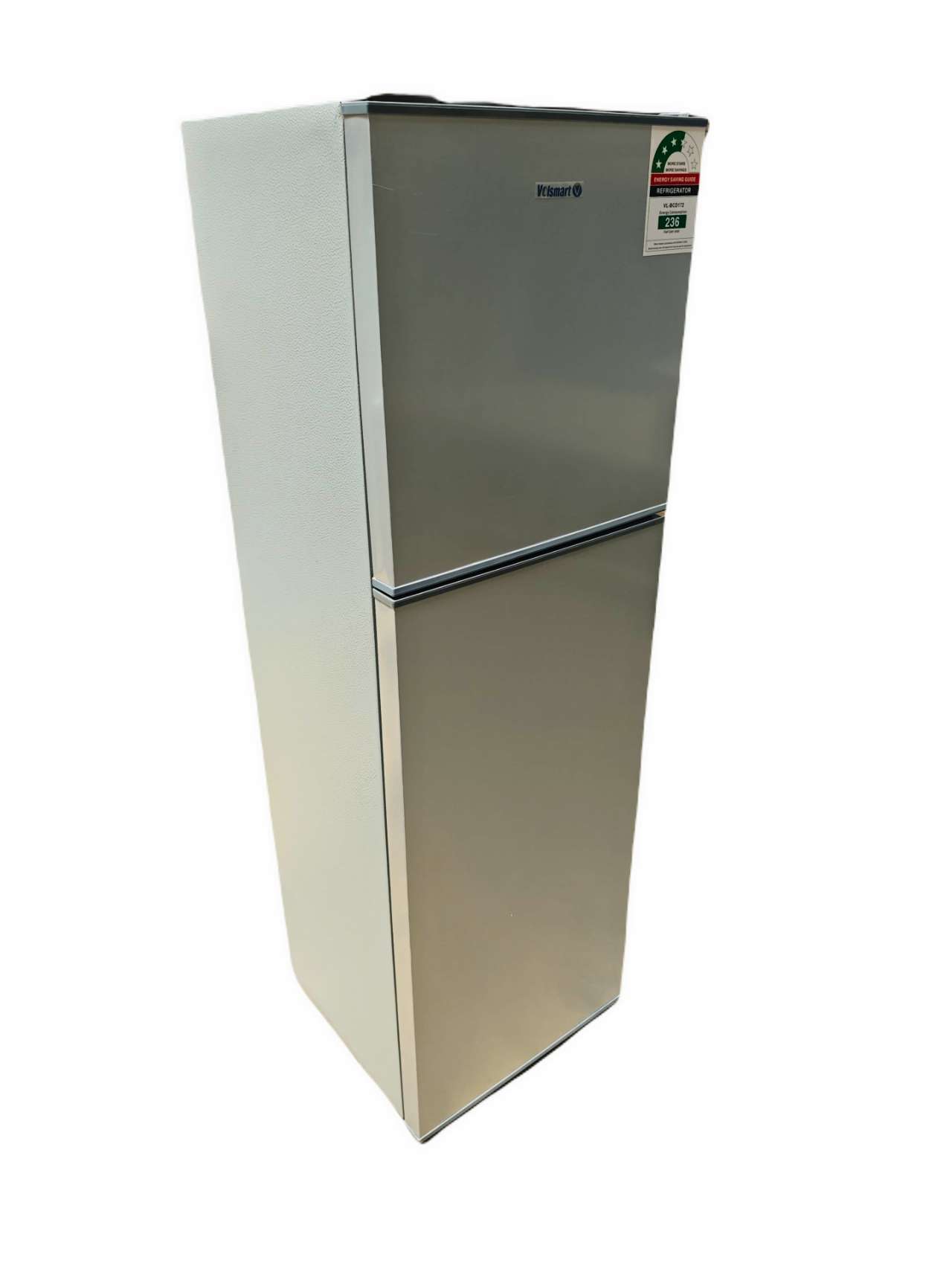 Volsmart 172L Fridge Freezer VL-BCD172 Energy Saving Double Doors Refrigerator