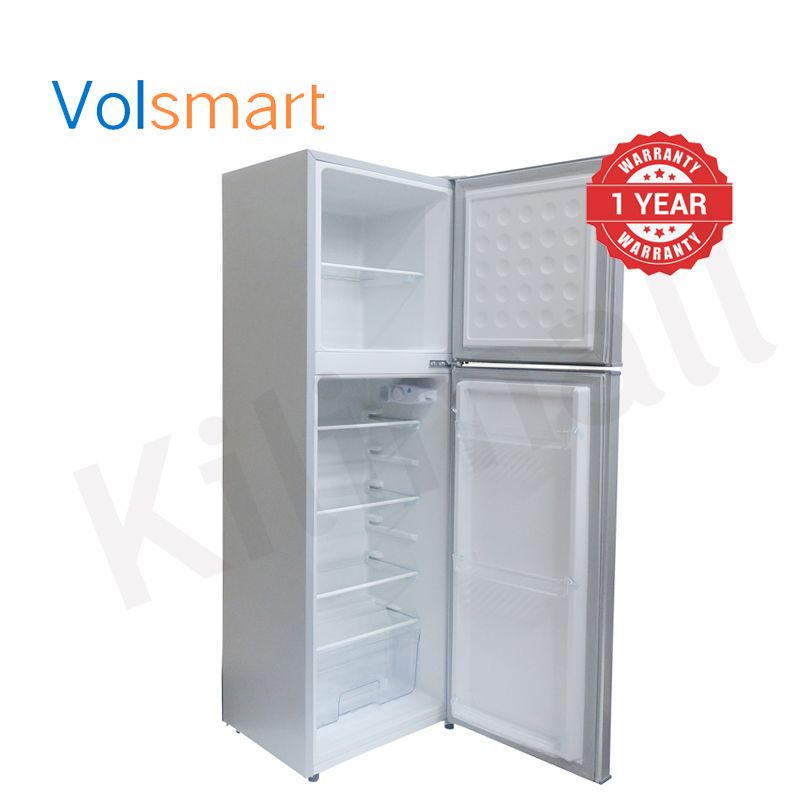 Volsmart 172L Fridge Freezer VL-BCD172 Energy Saving Double Doors Refrigerator