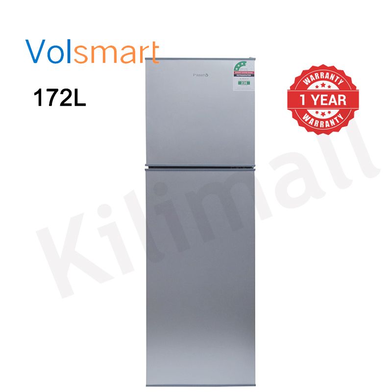 Volsmart 172L Fridge Freezer VL-BCD172 Energy Saving Double Doors Refrigerator