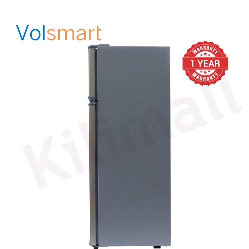 Volsmart 118L Fridge Freezer VL-BCD118 Energy Saving Double Doors Refrigerator