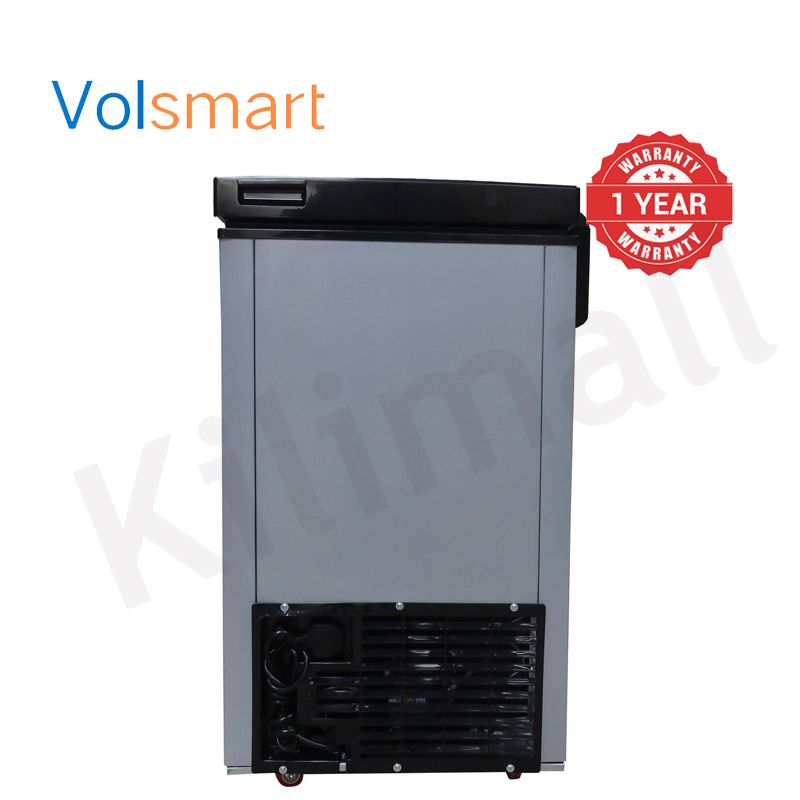 Volsmart 90L Vertical Chest Freezer VL-BD90 Single Flip Drain Freezer Energy-saving Freezer Fast Cooling Refrigerator