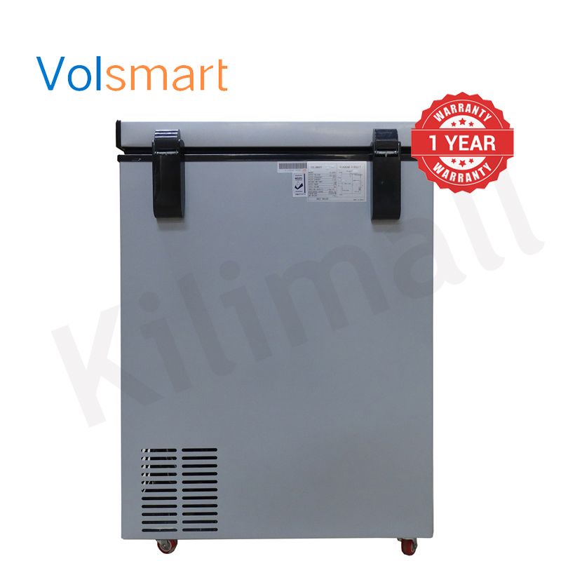 Volsmart 90L Vertical Chest Freezer VL-BD90 Single Flip Drain Freezer Energy-saving Freezer Fast Cooling Refrigerator