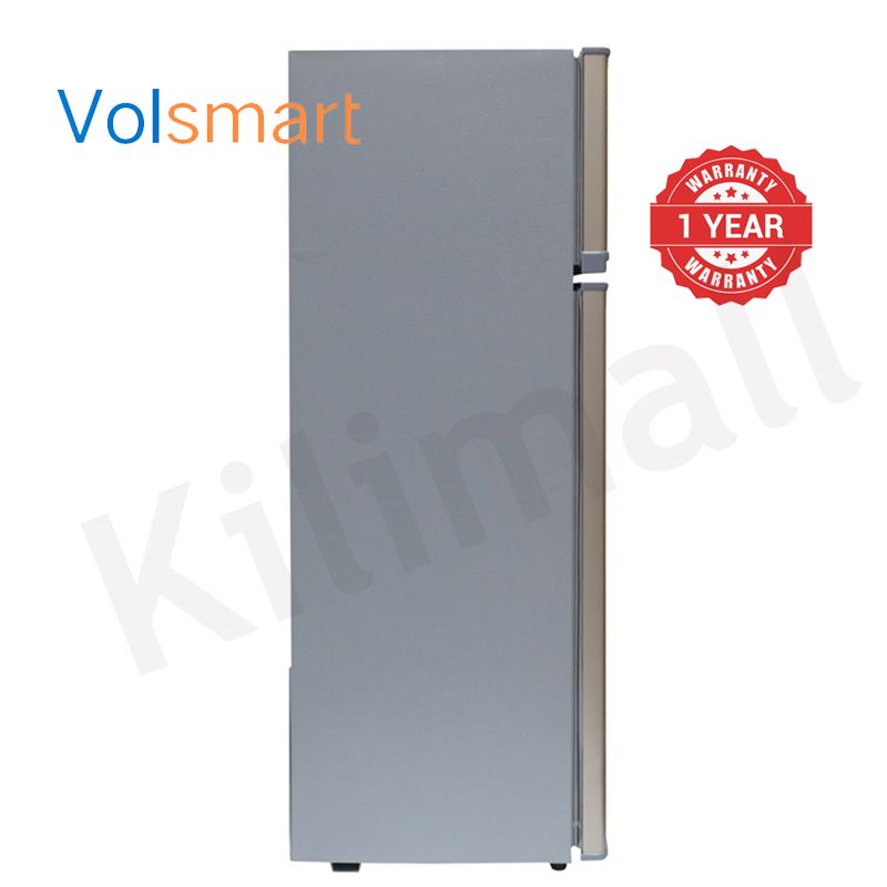 Volsmart 118L Fridge Freezer VL-BCD118 Energy Saving Double Doors Refrigerator