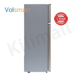 Volsmart 118L Fridge Freezer VL-BCD118 Energy Saving Double Doors Refrigerator