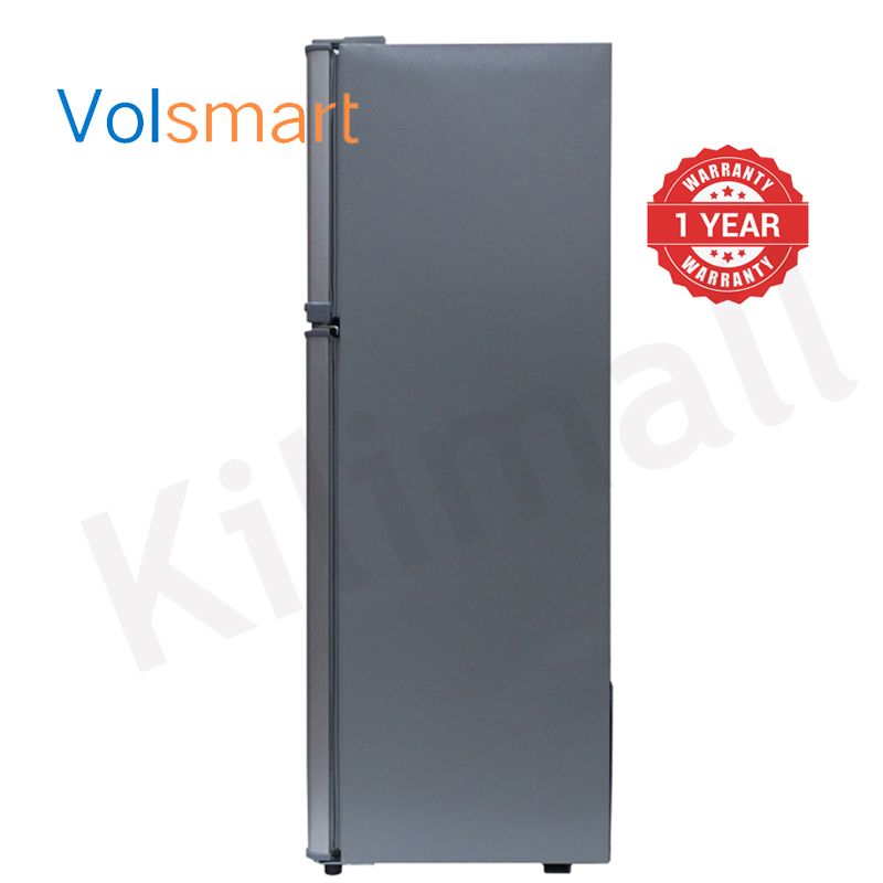 Volsmart 138L Fridge Freezer VL-BCD138 Energy Saving Double Doors Refrigerator