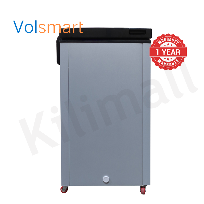 Volsmart 150L Vertical Chest Freezer VL-BD150 Single Flip Drain Freezer Energy-saving Freezer Fast Cooling Refrigerator