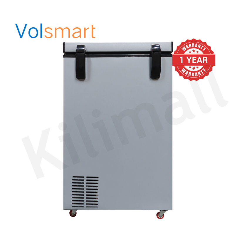 Volsmart 110L Vertical Chest Freezer VL-BD110 Single Flip Drain Freezer Energy-saving Freezer Fast Cooling Refrigerator