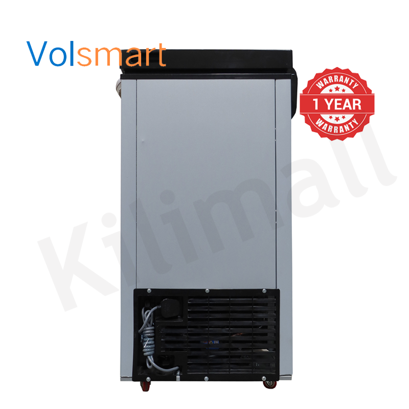 Volsmart 110L Vertical Chest Freezer VL-BD110 Single Flip Drain Freezer Energy-saving Freezer Fast Cooling Refrigerator