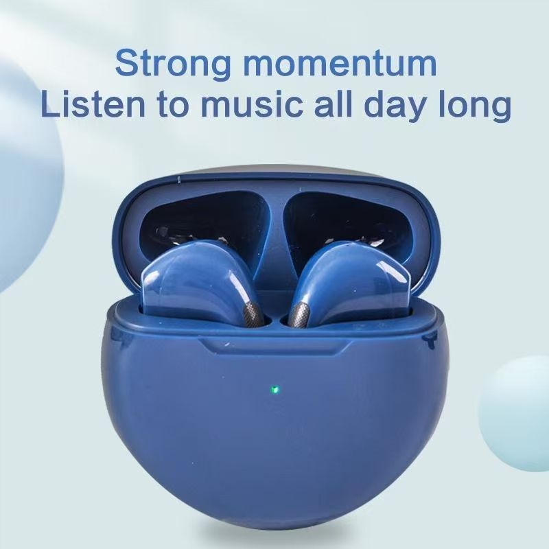 Air Pro 6 TWS Wireless Bluetooth Headphones Pro6  Bluetooth Headphones Noise Cancelling Earbuds Waterproof and Sweatproof All smartphones can be used