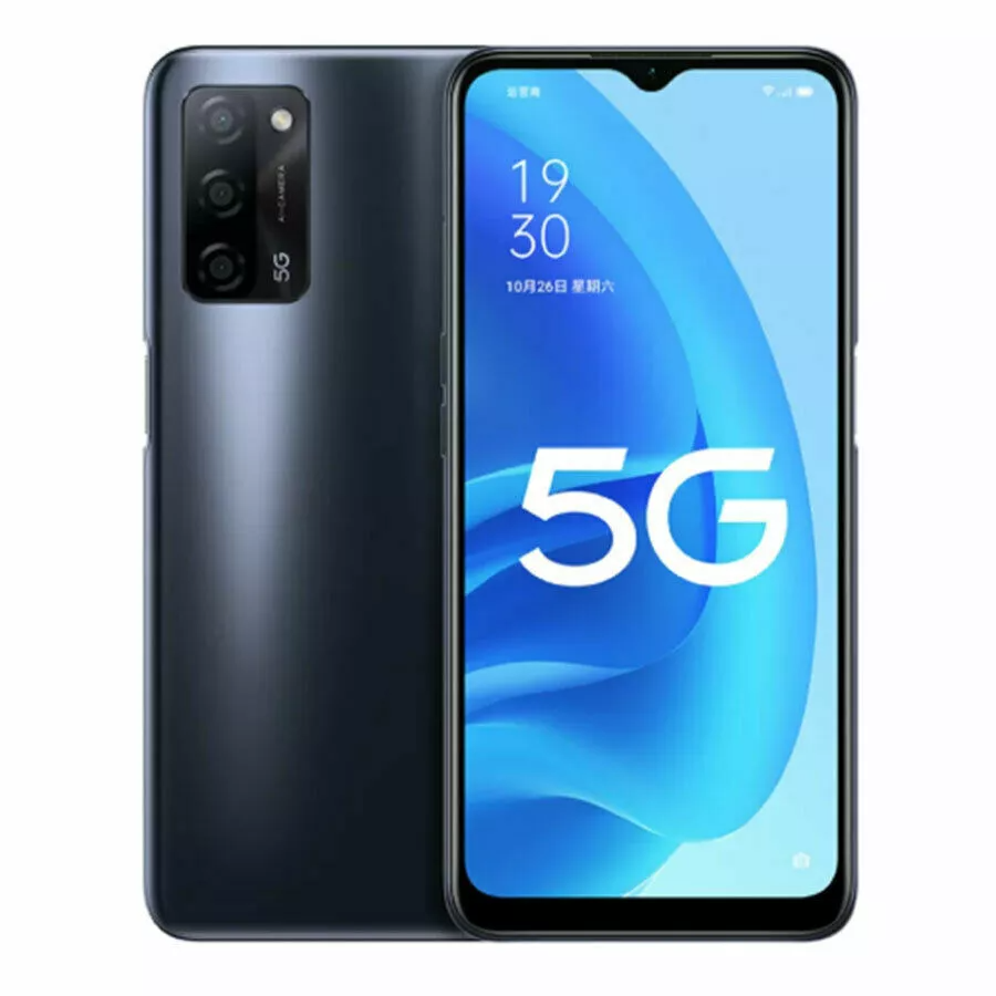Refurbished OPPO A55 A53s Smart Phone 128GB 6.5" with Fingerprint unlock phone Dual SIM 4G phone Refurbished Phone SmartPhones Mobile Phones 128GB phone 5G Phone oppp phone