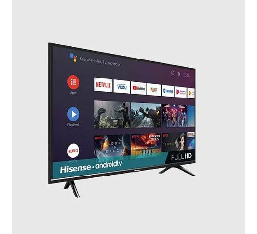 🎁 Hisense 32″ Smart Frameless TV (32A4KKEN) – VIDAA OS, HD Display, Bluetooth, Dolby Audio, Netflix, YouTube & 1-Year Warranty 📺🔥+ FREE Tv guard and wall bracket