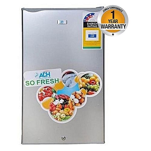 🎉 Ecomax 90L Dark Silver Single Door Refrigerator 🧊 Energy Efficient | Compact & Stylish | Adjustable Temperature | Quiet Operation | Perfect for Small Spaces | FREE fridge guard 🌟