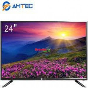 🔥 AMTEC 24-Inch Digital LED TV – USB, HDMI, Inbuilt Decoder, AC/DC Support, Energy-Saving, Wall Mountable + Free Tv Guard
