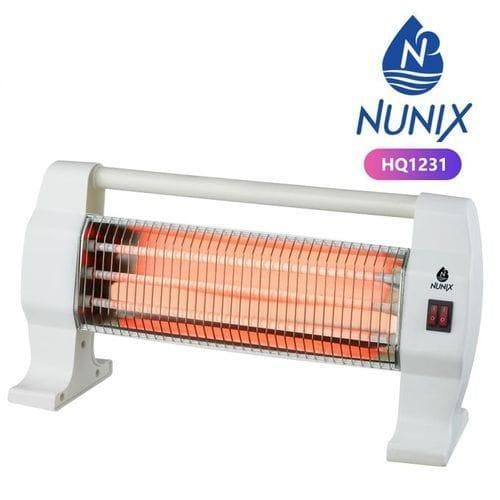 CLEARANCE OFFER Nunix Quartz Room Heater – Portable Electric Space Heater for Home & Office