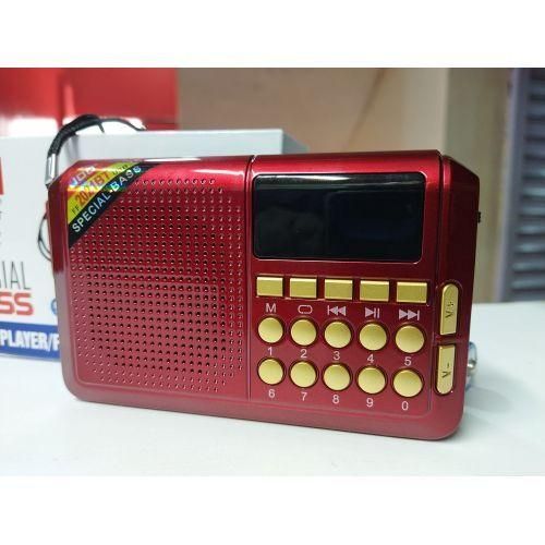 Joc Rechargeable Fm Radio Digital FM Radio And Mp3 Music Player