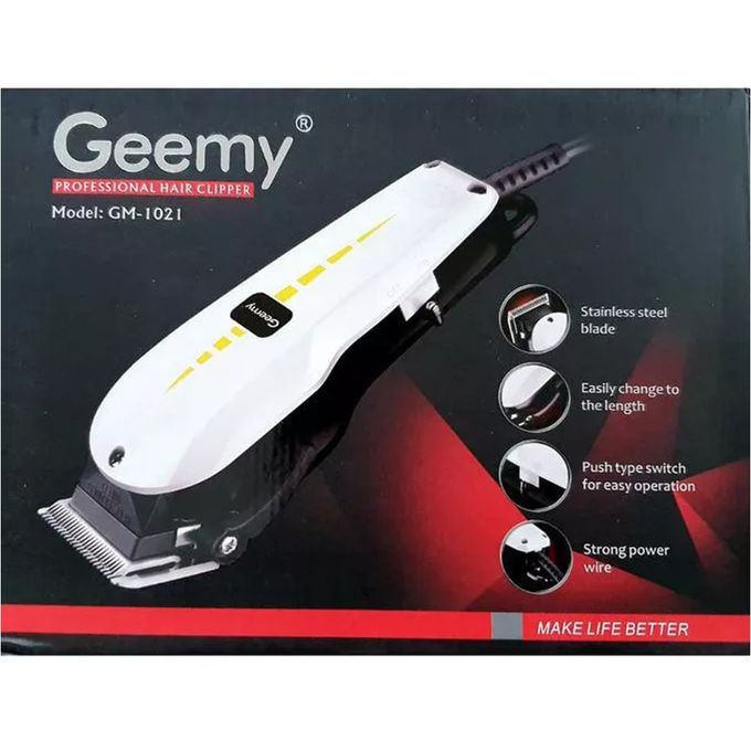 Geemy Electric Hair Trimmer Barbering Machine - Kinyozi Shaver
