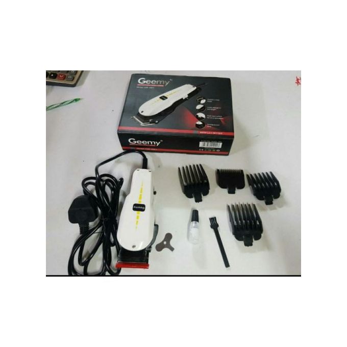 Geemy Electric Hair Trimmer Barbering Machine - Kinyozi Shaver
