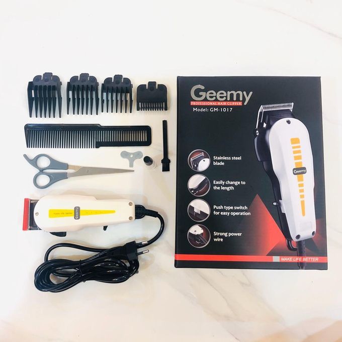 Geemy Kinyozi Shaver With Free Rechargeable Hair And Beard Trimmer