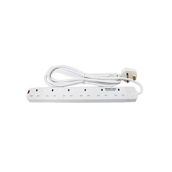 [LIMITED TIME OFFER] Power King 6 Way With Free Small Power Extension Cable