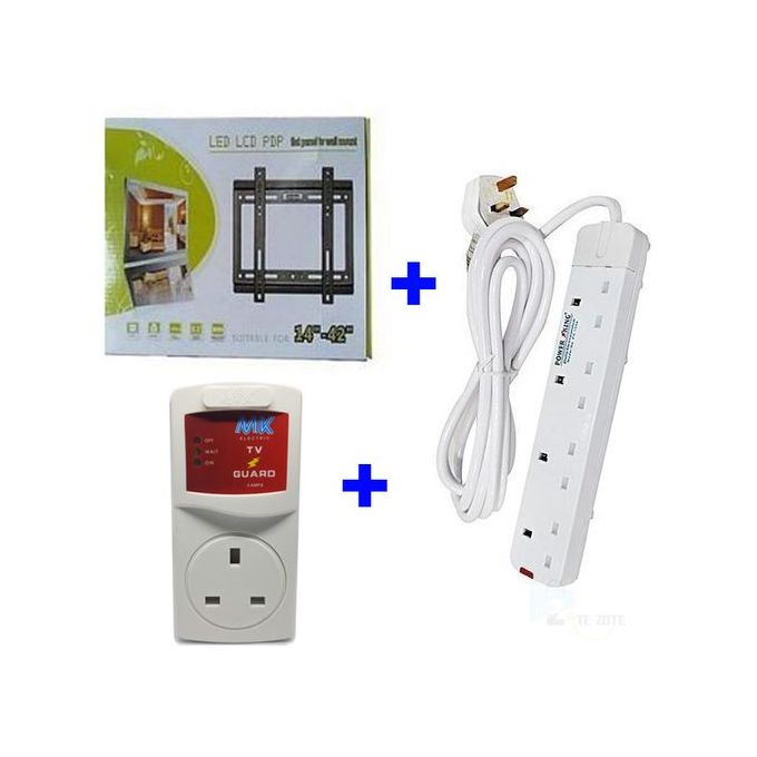 [LIMITED TIME OFFER] Wall Mounting Bracket14-42"+FreeTv Guard+Extension