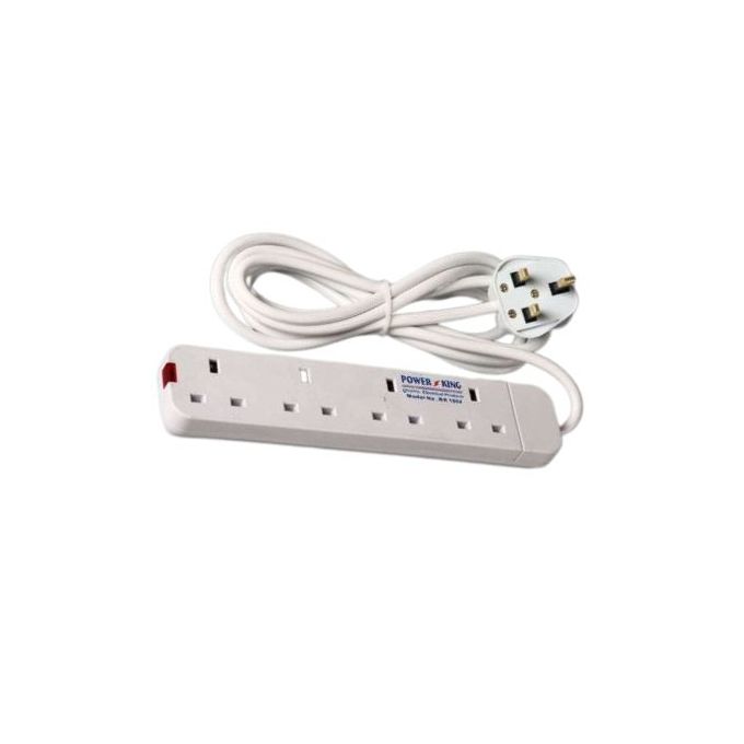 [LIMITED TIME OFFER] Power King Double 4 Way Power Extension Cable