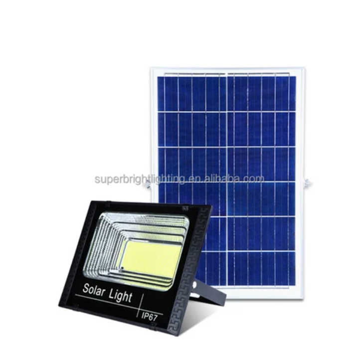 100W Solar Floodlight Dusk to dawn solar security light solar street floodlight outdoor waterproof security solar light