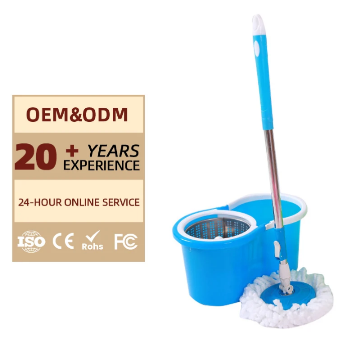 Microfiber Spinning mop high quality self drying mop with a bucket for easy cleaning experience 360° rotating mopper
