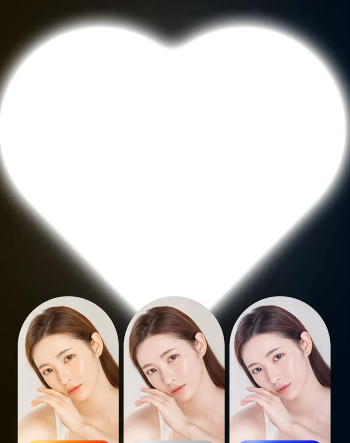 13inch video Light super bright heart shaped Ring Light with tripod stand &phone holder live streaming light ,heart shaped Ring Light,beauty light with tripod stand for studio light, live streaming,