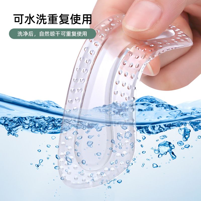 1 PCS/Set Heel Cushions Thickened Follow-up Stickers Inserts Anti-drop Heel Stickers Shoe Care & Accessories Anti-wear Foot Sticker Sheel Stickers  Half Size Insole