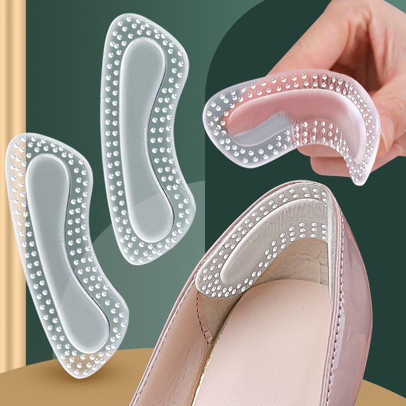1 PCS/Set Heel Cushions Thickened Follow-up Stickers Inserts Anti-drop Heel Stickers Shoe Care & Accessories Anti-wear Foot Sticker Sheel Stickers  Half Size Insole