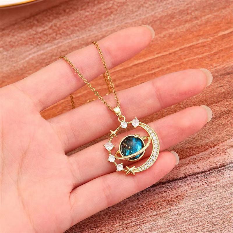 Hot Selling Personality Multi-Layer Necklace European and American Cross-border Necklace Women's Small Stick Pendant Clavicle Chain Nikkor
As