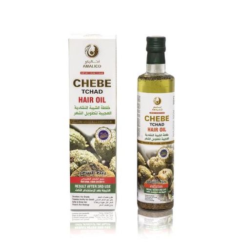 AMALICO Chebe Powder Hair Oil for Hair Growth. -100% all-Natural African Chebe Powder for Hair Growth, Organic Olive Hair Oil, Ostrich Oil, Organic Essential Oil - Hair Oil for Dry Damaged Hair and Gr