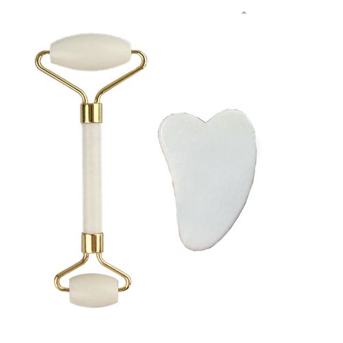 Natural Face Massager For Guasha Scraper Jade Roller Massage Face Gua Sha Scraper Jade Roller WEF