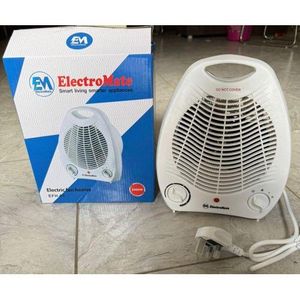 ElectroMate Fan Room Heater, Portable Room Heater Two Heat Settings 2000w