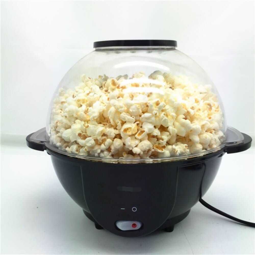12 CUP Electric Popcorn Maker Machine Stirring Popcorn Popper Oil Popped Popcorn Machine with Butter Melting Electric Popcorn Maker